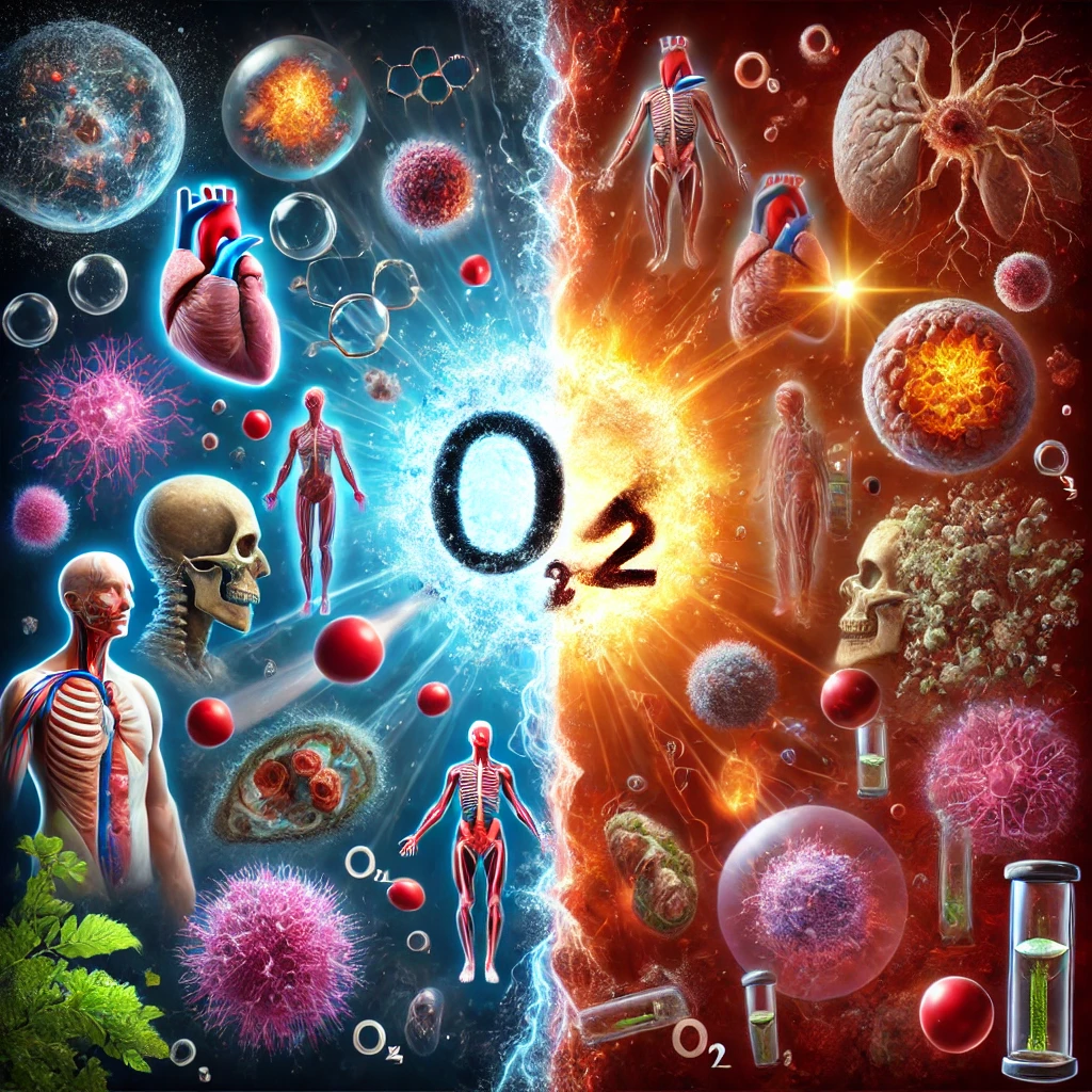 Oxygen Paradox:The hidden cause of aging
