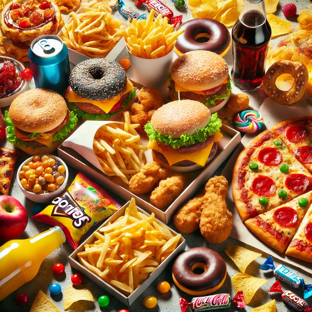 fast food and junk food